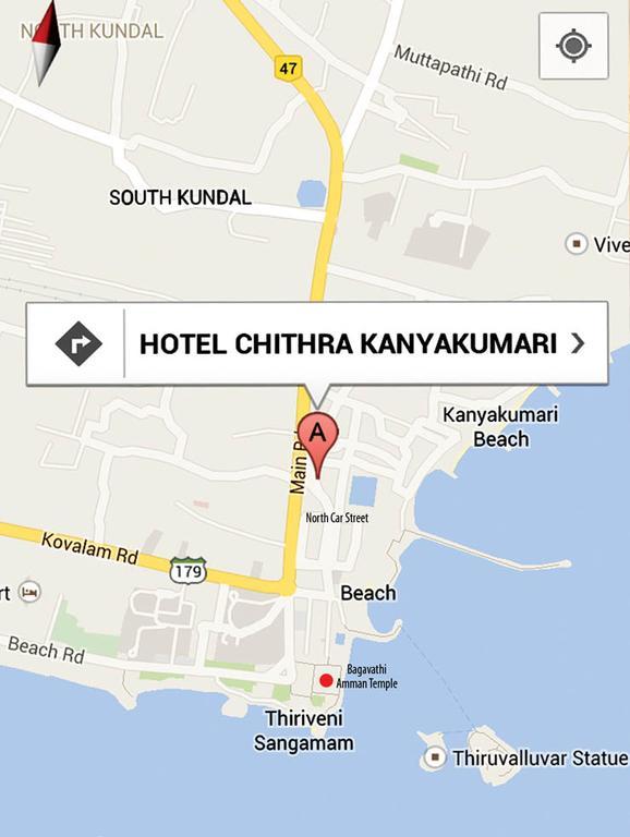 Hotel Chithra Канякумари Екстериор снимка